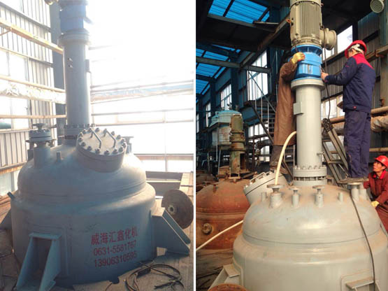 為山東制藥生產9.9MPa、5600L磁力反應釜